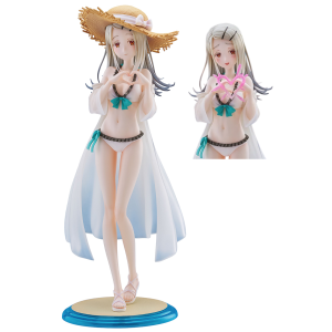 Gakuen Idolmaster: Hiro Shinosawa (Swimsuit Ver.) (Limited + Bonus) 1/7 [Wave]
