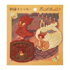 Pokémon Eevee Collection: Embroidered Sticker - Flareon (Limited Edition) [The Pokémon Company]