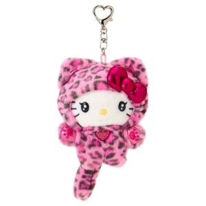 Sanrio Characters: Plush Mascot Keychain - Hello Kitty (Gal Cat Ver.) [Sanrio]