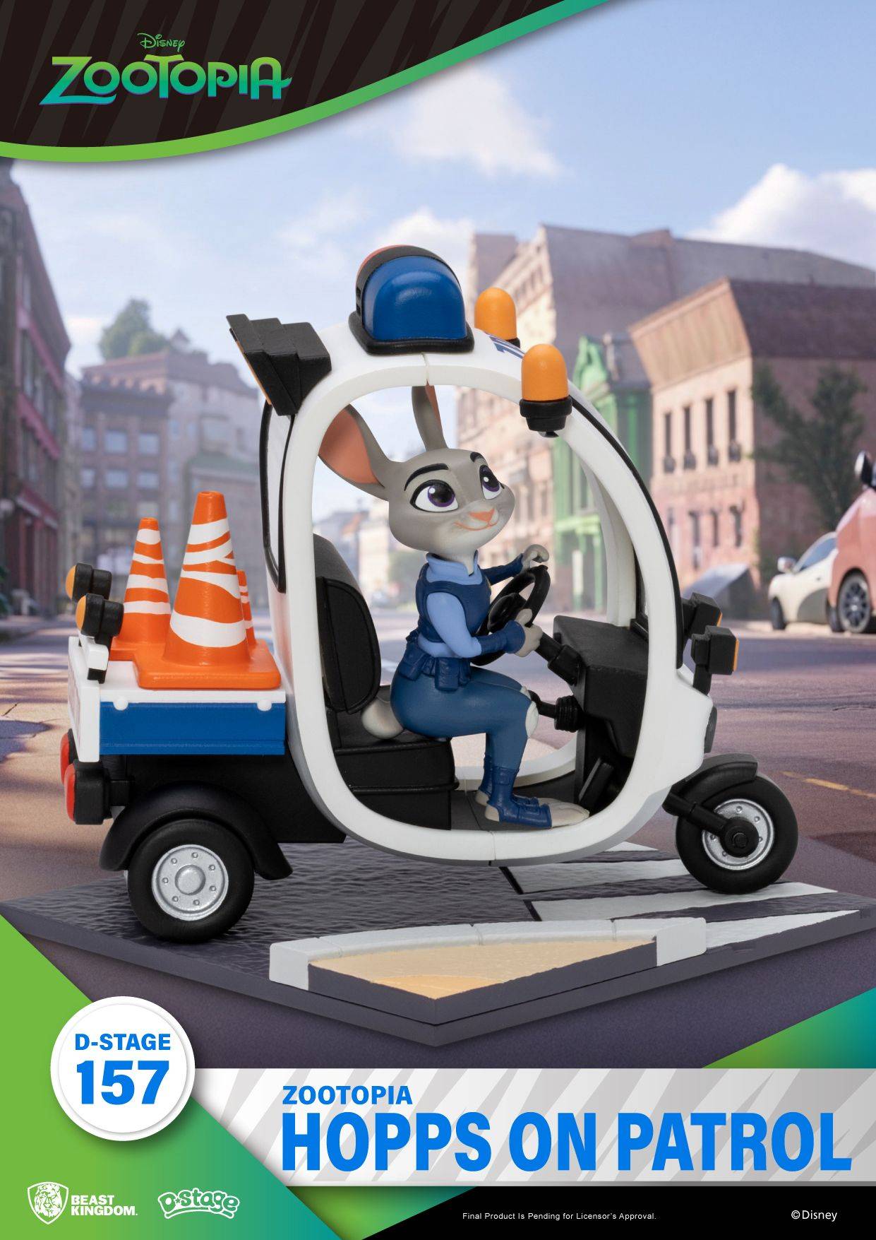 Disney: Zootopia - Hopps on Patrol [Beast Kingdom] - Nin-Nin-Game.com