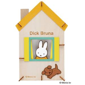 3D Wooden Puzzle: Miffy Paper Theater - Miffy & Home [Ensky]