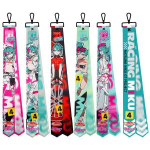 Hatsune Miku: GT Project Ribbon Straps - Racing Miku 2025 (6 Packs Box) [Good Smile Company]