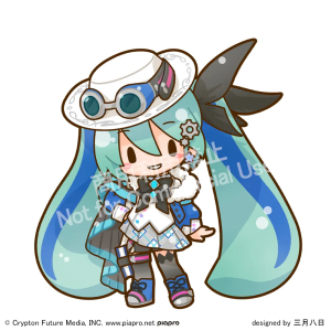 Hatsune Miku: Fuwa Puchi Plush - Hatsune Miku (MIKU WITH YOU 2025 Ver.) [SEGA Fave]