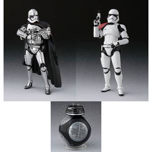Star Wars: The Last Jedi - Captain Phasma / First Order Stormtrooper / BB-9E Set [SH Figuarts]