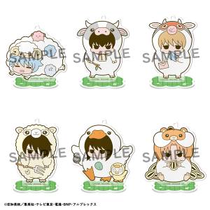 Gintama: Acrylic Stand Collection - Prince Hata's Animal Paradise Vol. 3 (6 Packs Box) [Megahouse]