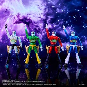 LegacySoul: Microman Command No. 2 - Set of 4 (Sheriff, Sanders, Smith, Sammy ) - Limited Edition [Takara Tomy]