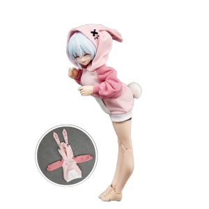 Party Animal Girl: Loungewear - Rabbit Hoodie Ver. (Doll Accessory) [Alphamax]