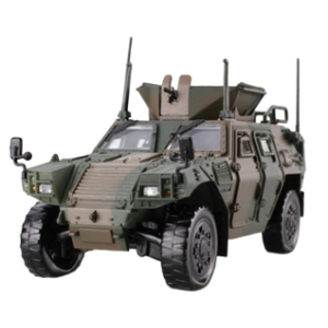 1/72 Military Series - ML17 - JGSDF LAV - International Activities Training Unit (Plastic Model) [Fujimi]