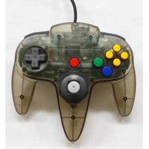 Controller N64 Clear Grey (official Nintendo) [used / loose]
