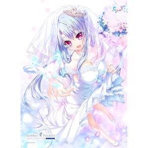 Summer Pockets REFLECTION BLUE: B2 Tapestry - Ao Sorakado (Wedding Dress Ver.) [Curtain Damashii]