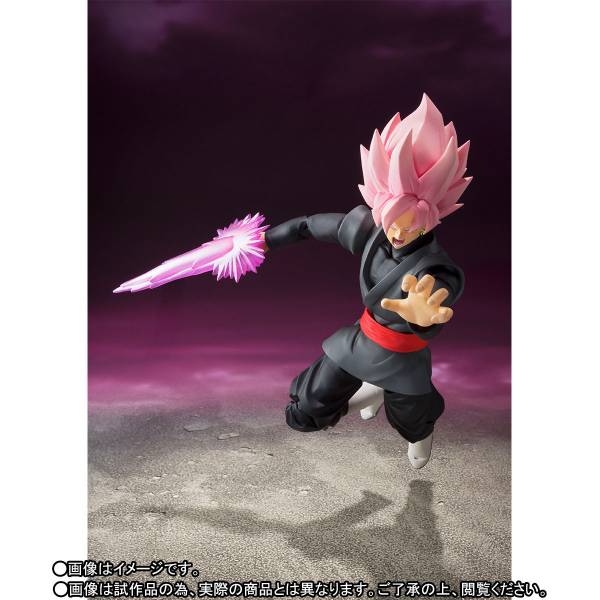 SH Figuarts Goku Black Rose Dragon Ball Super Bandai Original