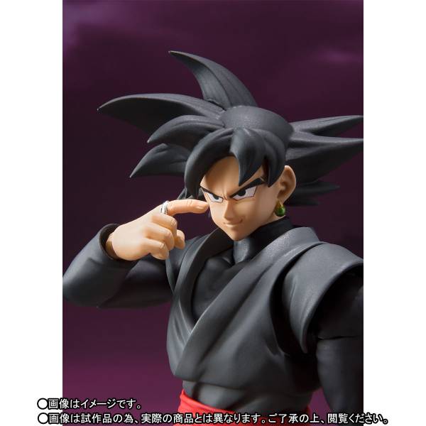 SH Figuarts Goku Black Rose Dragon Ball Super Bandai Original