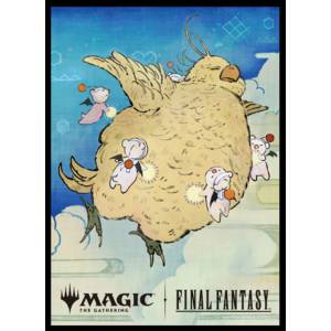 Magic the Gathering x FINAL FANTASY: Card Sleeves - Fat Chocobo (Woodblock Borderless MFS-55) (80 Sleeves) [Ensky]