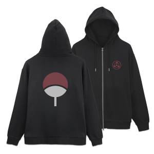 Naruto: Zip Hoodie (XL) - Uchiha Clan [COSPA]