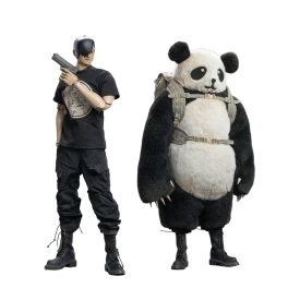 Action Figure: Adventure Kartel - Handsome Wu (Lucky 8 Panda Merc