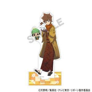 Katekyo Hitman REBORN!: Acrylic Stand Collection - Reborn & Tsunayoshi Sawada (Winter Kimono Ver.) [Crux]