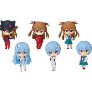 Nendoroid Surprise: Rebuild of Evangelion - Rei & Asuka (6 Packs Box) (Limited + Bonus) [Good Smile Company]