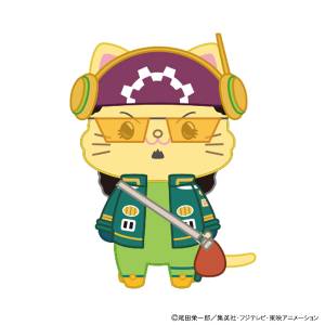One Piece Egghead Arc: Keychain Plush - Usopp (Cat w/ Eye Mask Ver.) [Movic]