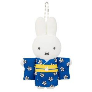 Miffy: Plush Mascot - Kimono Ver. (Birthday Floral Print) [Sekiguchi]