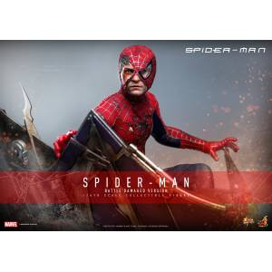 Movie Masterpiece: Spiderman - Battle Damaged Ver. 1/6 [Hot Toys]