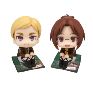 Look Up: Attack on Titan - Erwin Smith & Hange Zoe (Limited + Bonus) [MegaHouse]