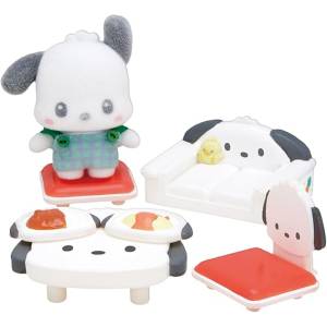 Petit Tomo Sanrio Characters: Pochacco Living Room Set [Bandai]