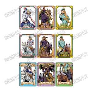 Jojo's Bizarre Adventure / Steel Ball Run: Clear Card Collection (9 Packs Box) [Medicos Entertainment]