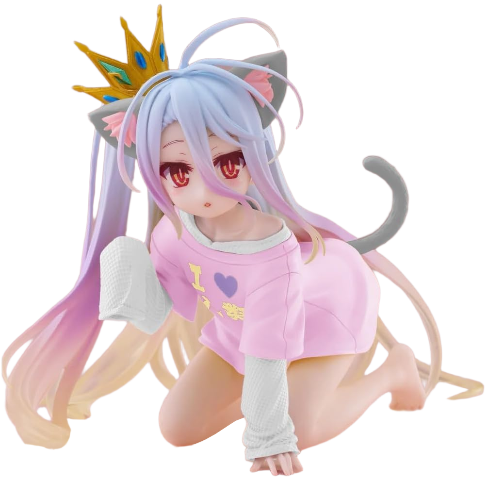 Desktop Cute: No Game No Life - Shiro (Cat Ears Ver.) [Taito]