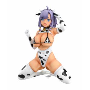 Nukitashi The Animation: Misaki Hotori (Tanned Ver.) (Cow-Print Costume Ver.) 1/5 (Cast-Off) [Q-six]