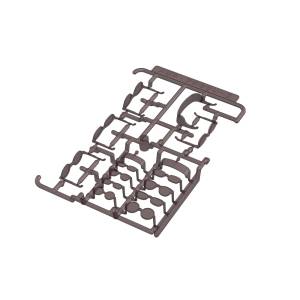 Plastic Model: Glasses - Set of 5 Types - Smoke Color Ver. (Reissue) [Plum]