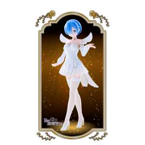 BiCute Pure Figure: Rem (Little Wings Ver.) (2nd Hand) [FuRyu]