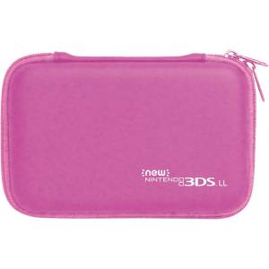 New Nintendo 3DS LL - Slim Hard Pouch - Pink [Used / Loose]