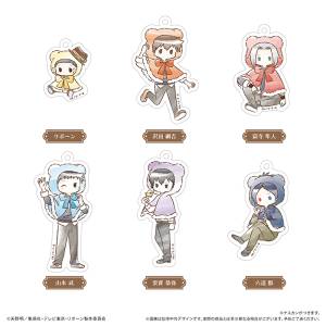 Katekyo Hitman REBORN!: Retro Acrylic Keychain Collection - Bear Cape Ver. (6 Packs Box) [Tapioca]