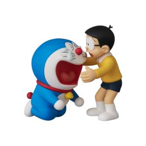 UDF No.905: Fujiko F. Fujio Characters - Crying Doraemon & Nobita [Medicom Toy]