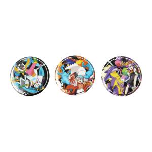 PokéMiku 18 Harmony Stage: Badge Collection - DISTOXIN (Set of 3) (Limited Edition) [The Pokémon Company]