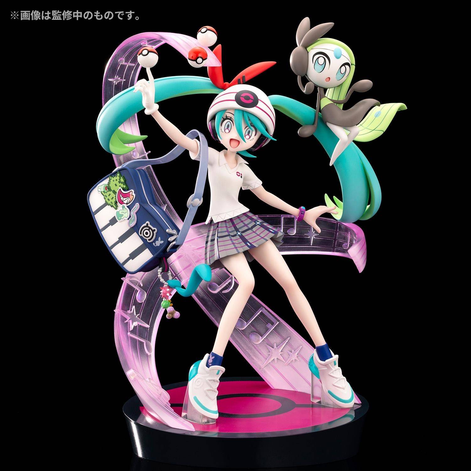 PokéMiku 18 Harmony Stage: Hatsune Miku (Esper) & Meloetta