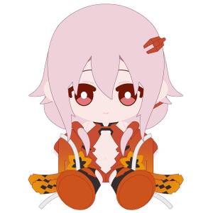 Guilty Crown: Puni Puni Plush Toy - Inori Yuzuriha [Solarain]