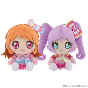 Aikatsu! x PriPara The Movie: Chibi Plush Toy - Akari & Lala (Set of 2) [Limited Edition) [Bandai Namco Nui]