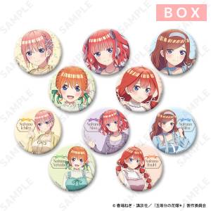 The Quintessential Quintuplets: Badge Collection (Balletcore Ver.) (10 Pack Box) [D Techno]