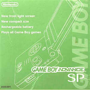 Game Boy Advance SP Pearl Green [Used Good Condition]