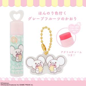 Poképeace: Lip Balm with Charm - Tandemaus Ver. (PK41205) [SHOBIDO]