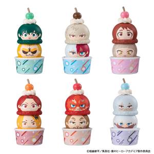 Tsumichen: Boku no Hero Academia - Ice Cream Mascot Mini Figure Collection (6 Pack Box) [MegaHouse]