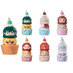 Tsumichen: Boku no Hero Academia - Ice Cream Mascot Mini Figure Collection (6 Pack Box) (Limited + Bonus) [MegaHouse]