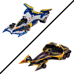 CFC: Future GPX Cyber Formula 11 - Exssperion Z/A-8 & Super Asurada AKF-11 (Heritage Edition) (Limited + Bonus) [MegaHouse]
