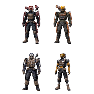 Action Figure: Acid Rain Novark - FXH-AR Squad (Set of 4) [FEXT HOBBY]