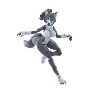 KemoPla: Gray Wolf (KP-03R) (Plastic Model) [Aoshima]