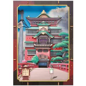 Studio Ghibli: Paper Theater Wood Style - Spirited Away [Ensky]