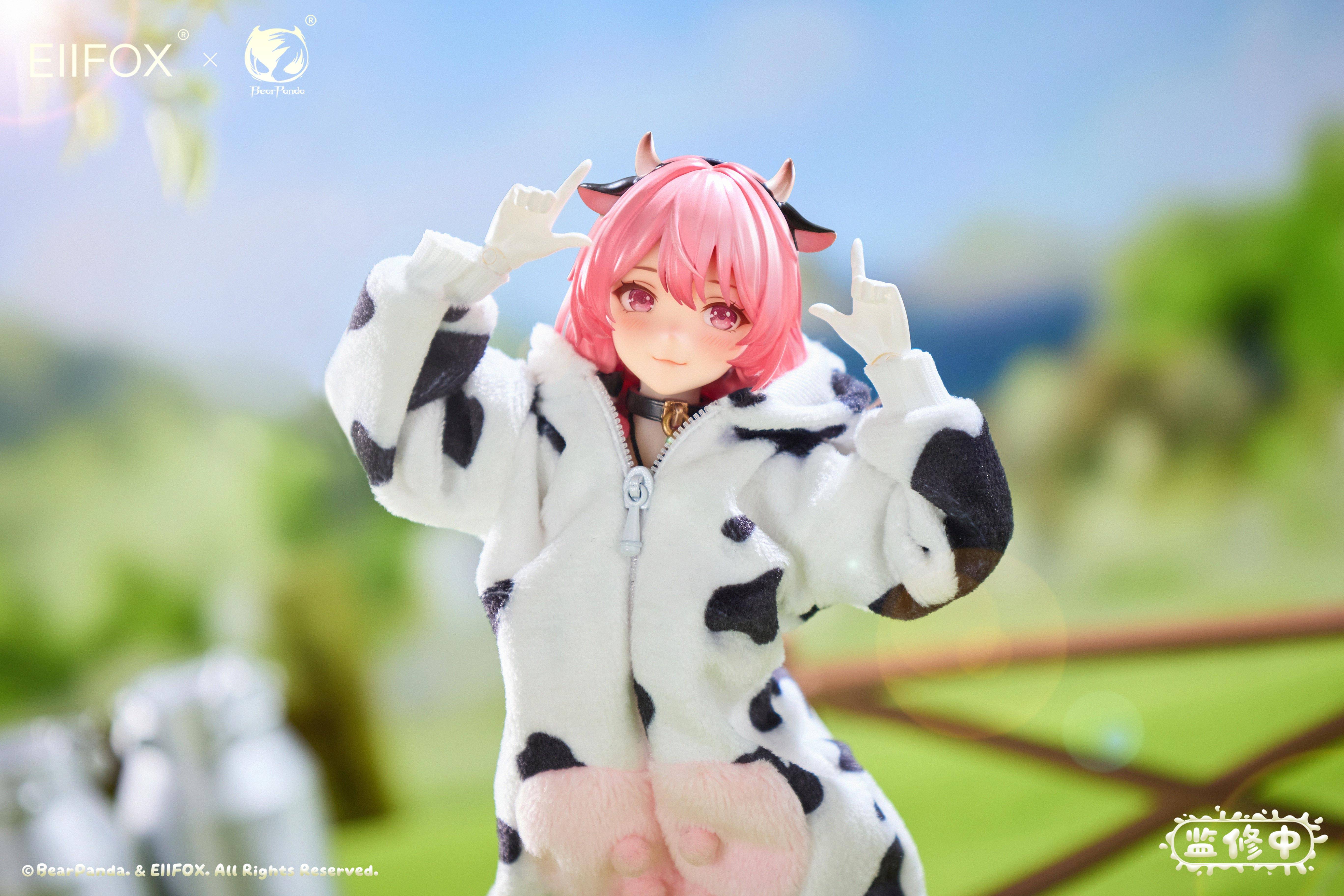 Action Figure: Milk Cow MOMO 1/8 (With Bonus) [BearPanda x EIIFOX