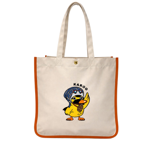 One Piece: Karoo Patch Tote Bag - Mugiwara Store Harajuku (Limited Edition) [Toei]