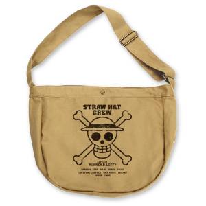 One Piece: Straw Hat Crew - Newspaper Bag (Khaki) [COSPA]